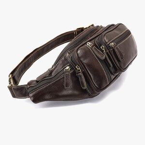 Brown Leather Men's Bag